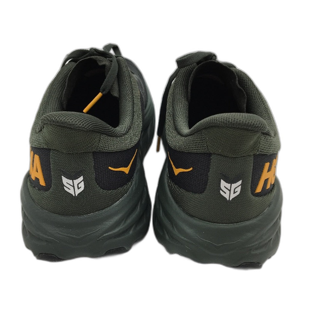 Hoka Vibram Megagrip Dark Green Speedgoat 5 Sneakers Mens Size US 9D EU42 NEW