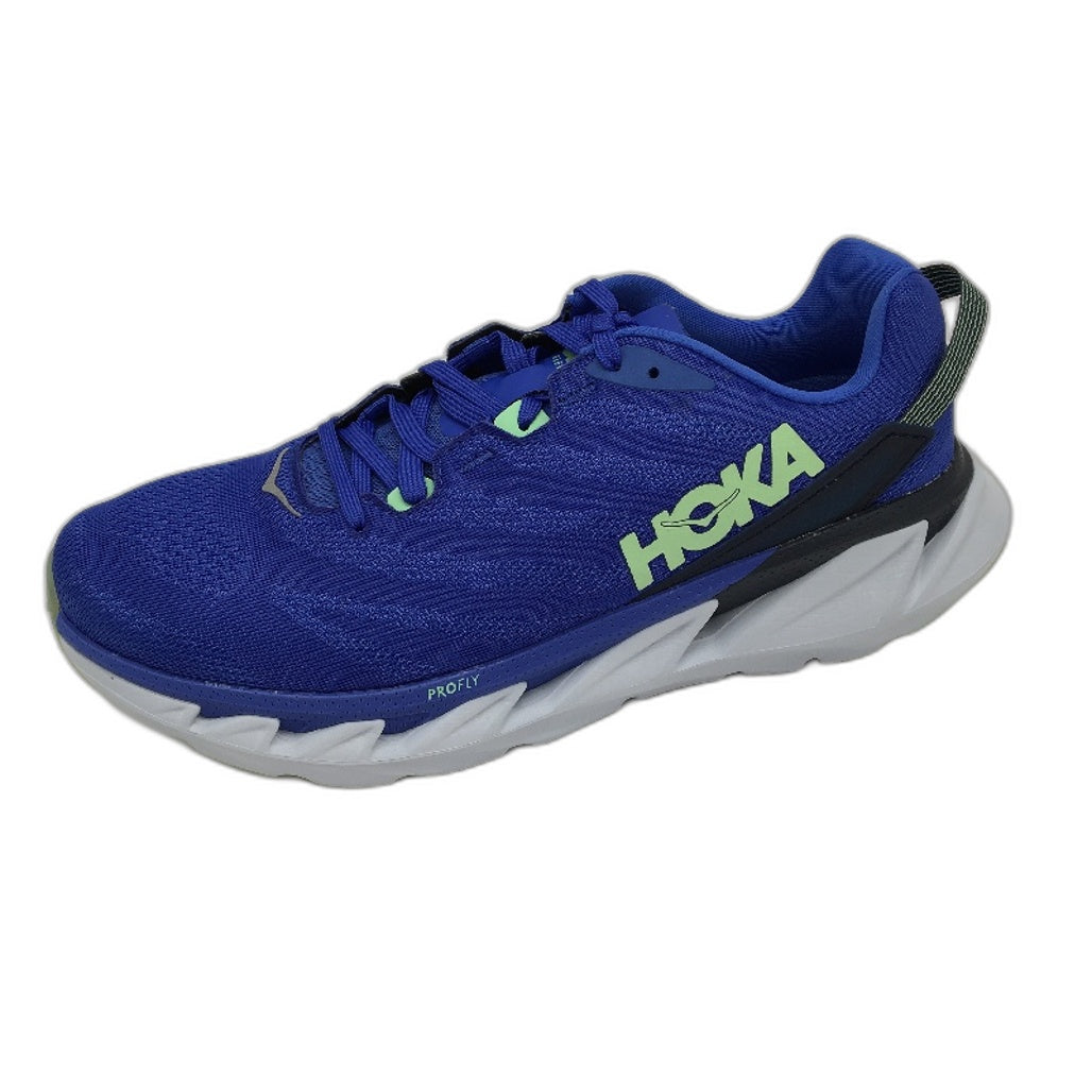 Hoka One One Elevon 2 Purple Lime Sports Sneakers Mens Size US 10.5 EU 44 NEW