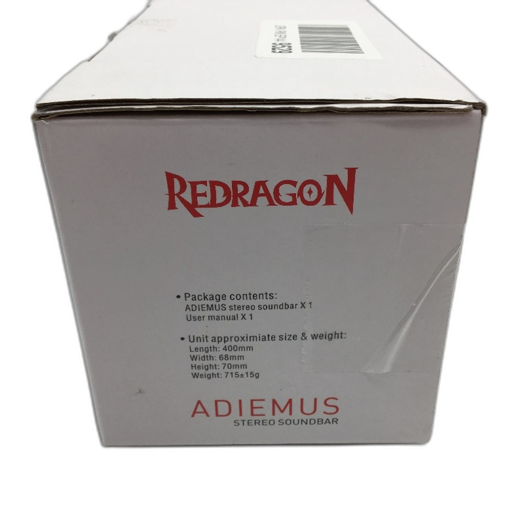 Redragon GS560 Adiemus RGB Dynamic Light Desktop Soundbar Computer Speaker NEW