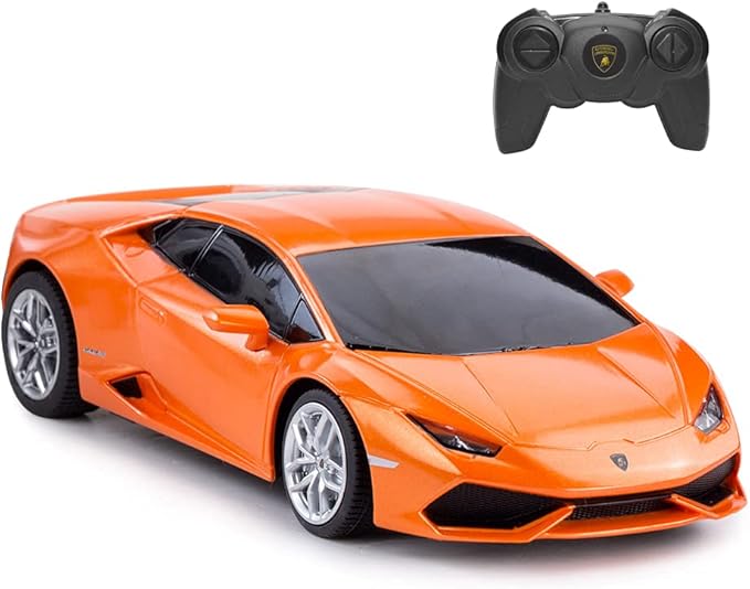RASTAR 1:24 Scale Orange Lamborghini Huracan Remote Control RC Car Toy Age6+ NEW