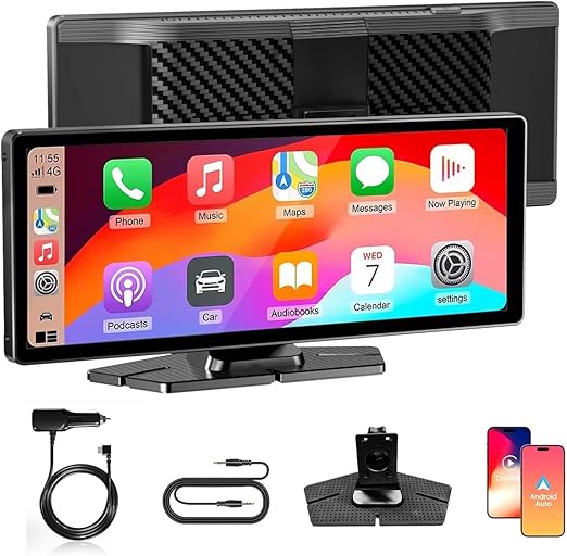 Car Multimedia Player 9.3 Inch Touchscreen Stereo Apple Carplay Android Auto NEW