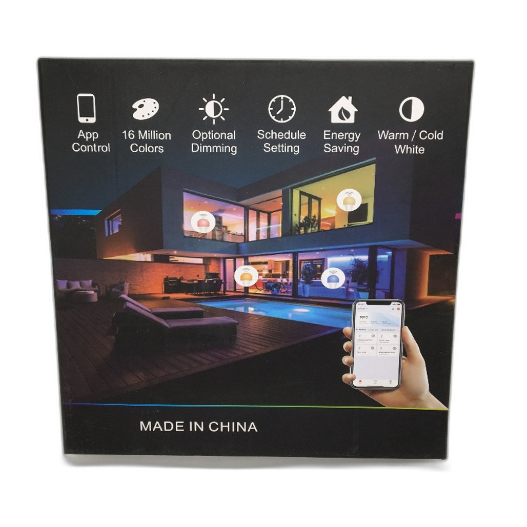 LED Smart Ceiling Light WiFi Bluetooth App Remote Control Waterproof NEW