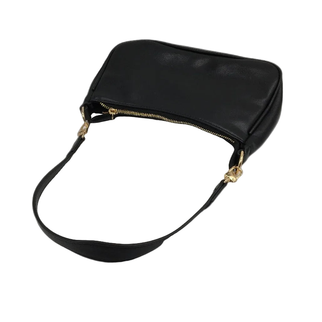 Small Shoulder Crossbody Bag Y2K Style Handbag Faux Leather With Chain Strap NEW