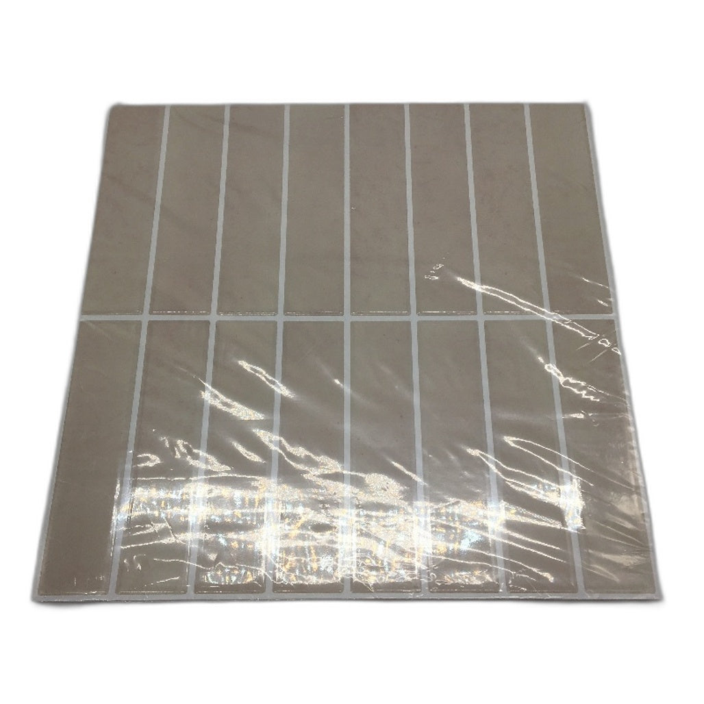 Commomy Decor 10 Pack 3D PVC Peel And Stick Wll Tiles Warm Grey Stripes NEW