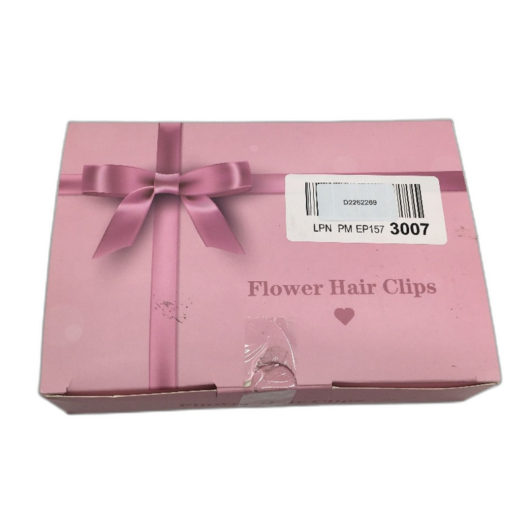 Elegant Flower Hair Claw Clips 6 Pack Hawaiian Cute Beach Accessories 7CM NEW