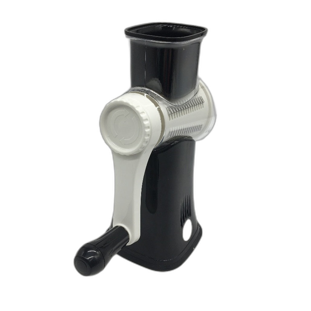 Rotary Cheese Grater Vegetable Shredder Chopper Tumbling Box w/ Suction Base NEW