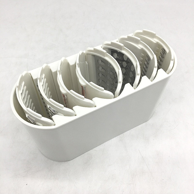 Rotary Cheese Grater Vegetable Shredder Chopper Tumbling Box w/ Suction Base NEW