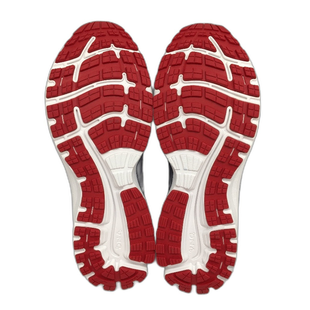 Brooks Aduro 6 Navy Blue & Cherry Running Sneaker Shoes Mens US 13D EU47.5 NEW