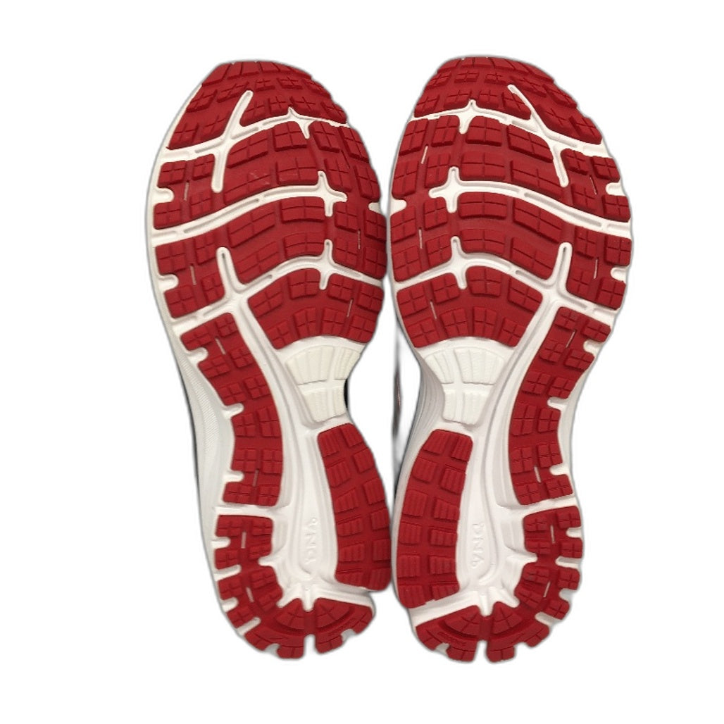 Brooks Aduro 6 Navy Blue & Cherry Running Sneaker Shoes Mens US 8.5D EU42 NEW