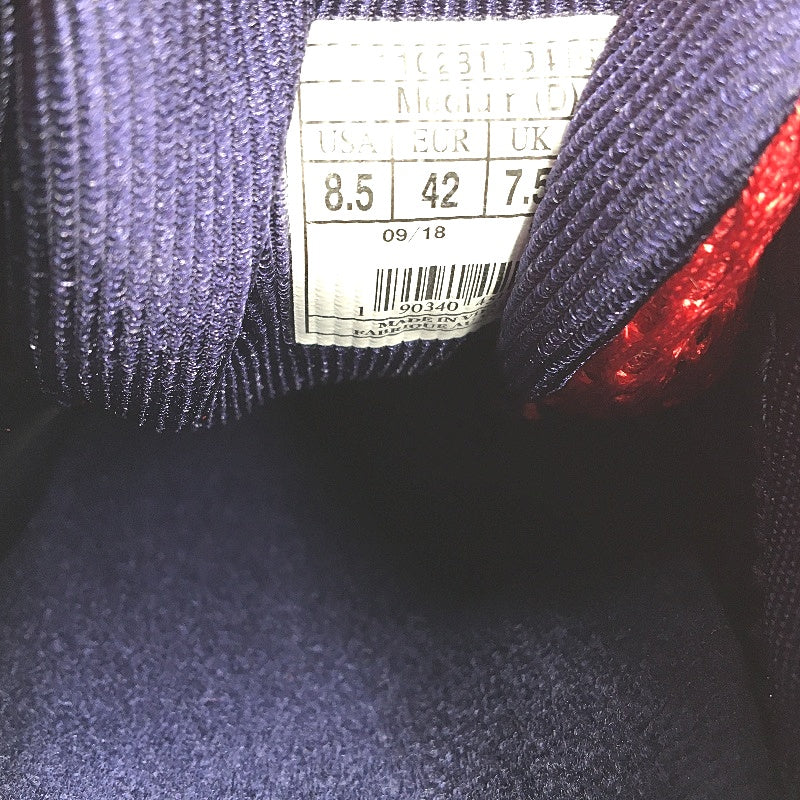 Brooks Aduro 6 Navy Blue & Cherry Running Sneaker Shoes Mens US 8.5D EU42 NEW