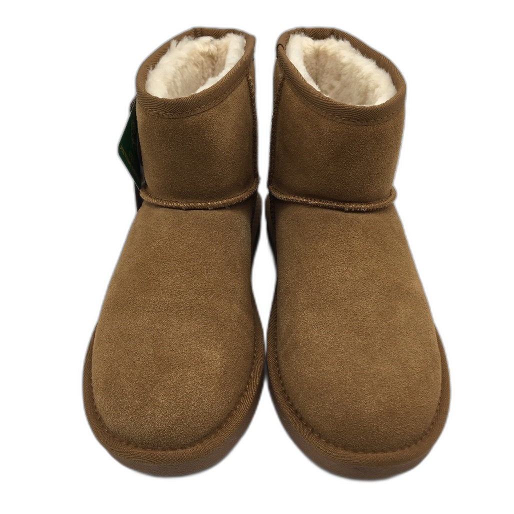 UGG 1978AUS Australian Sheepskin Tan Mini Classic Boots Unisex EU44 M11 L13 NEW