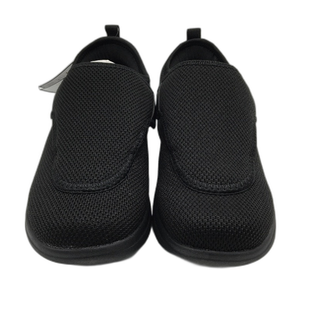 FitVille Black Easytop Wings Diabetic Lightweight Shoes Ladies US 9W EU 39.5 NEW