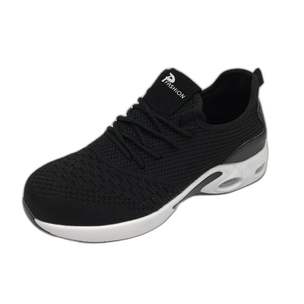 PFashion Safety Steel Toe Black Light Work Trainers Mens Size EU 42 AU 8 NEW