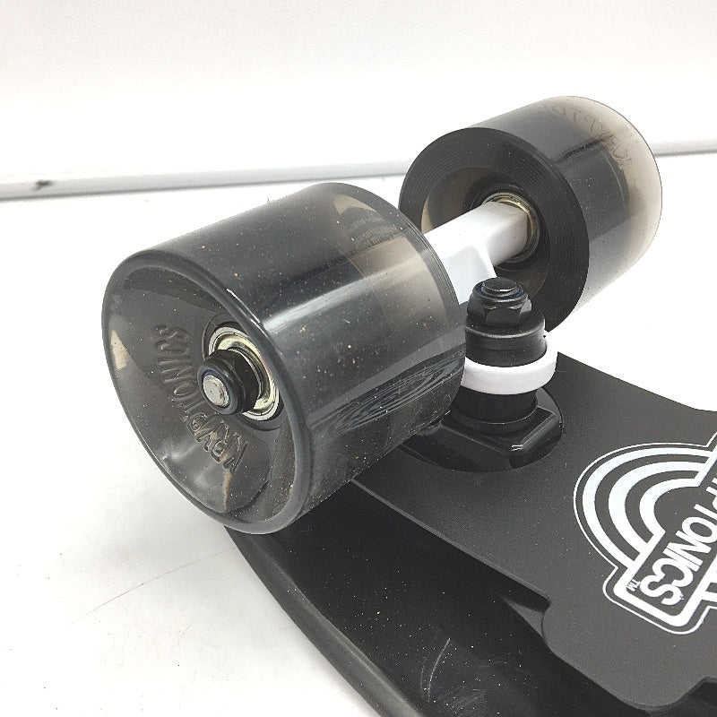 Kryptonics Torpedo Black Teal Retro Style 22 Inch Plastic Skateboard NEW