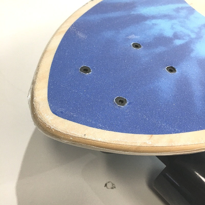 Rival Balance Of Opposites 30 Inch Natural Maple Timber Surf Blue Skateboard NEW