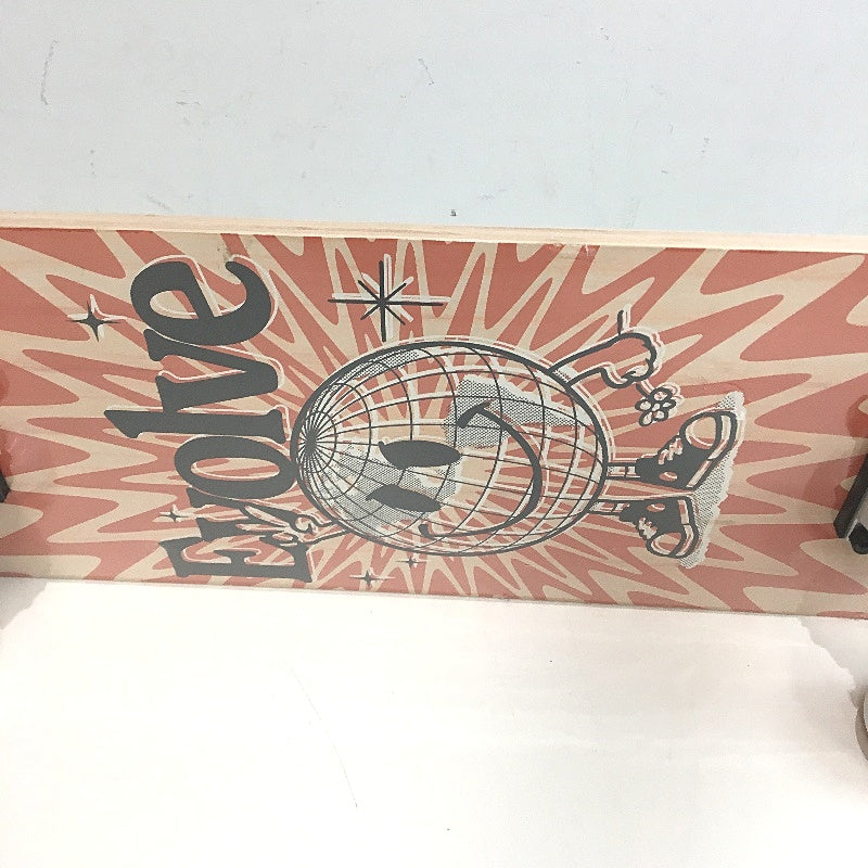 Rival Evolve 31 Inch Natural Maple Timber Surf Grip Deck Skateboard NEW