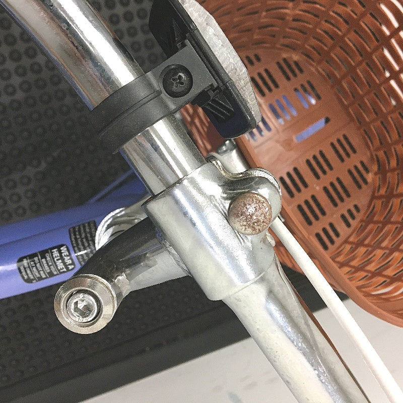 Bella Cruiser Bicycle Purple 50cm Single Speed Bike With Basket Ages 8+ DEMO