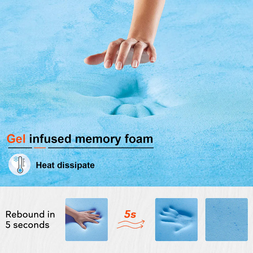 Duchess Mattress Queen Bed Mattresses Cool Gel Memory Foam No Spring NEW