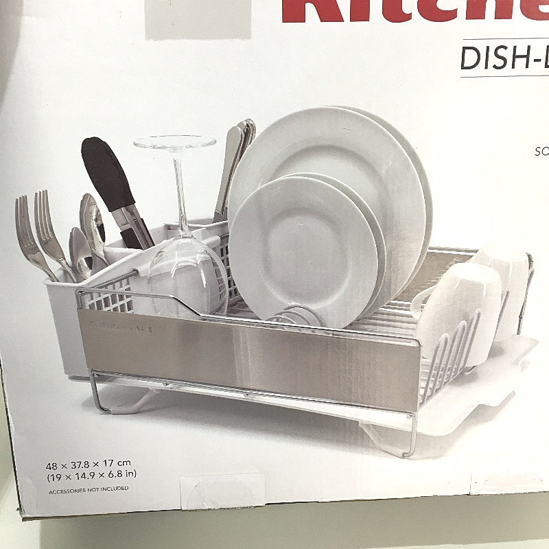 KitchenAid Dish Drying Rack Large Capacity Corrosion Resistant NEW