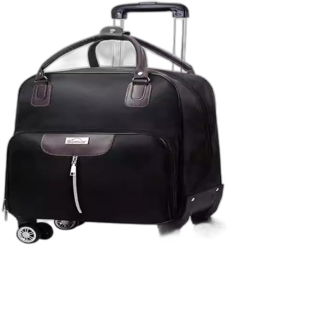 Softside Luggage With 360 Degree Spinner Wheels & Retractable Handle NEW