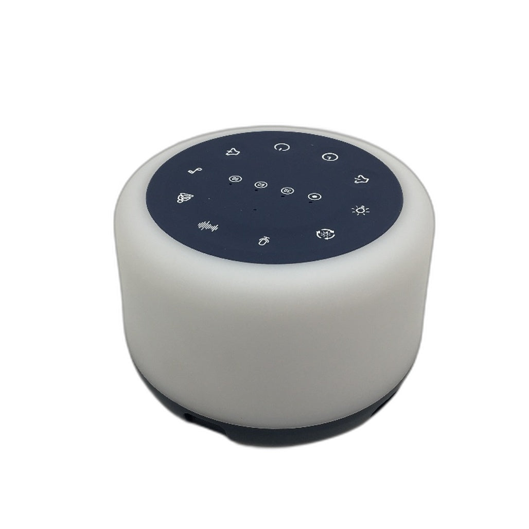 White Noise Sound Machine Night Light Baby Adult Portable Design NEW