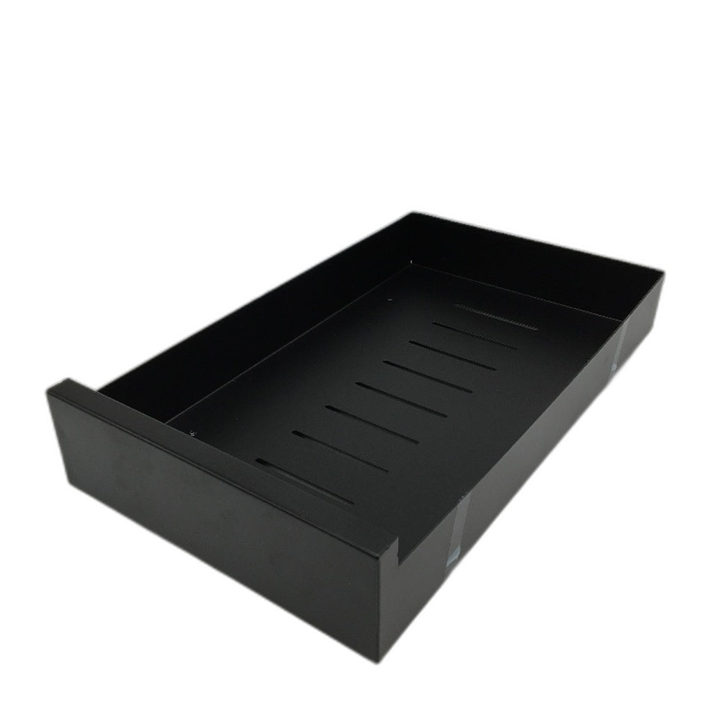 Pull Out Drawer Slide Out Shelf Cabinet Pantry Organiser Black NEW