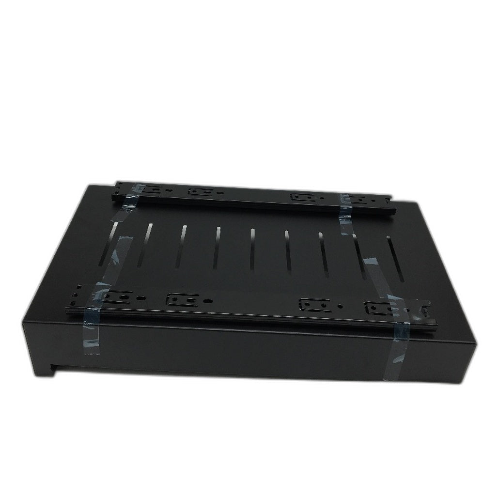 Pull Out Drawer Slide Out Shelf Cabinet Pantry Organiser Black NEW