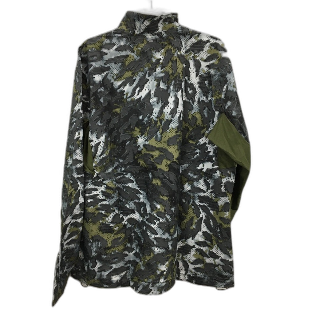 Adidas Fast Graphic Primeblue Green Reflective Jacket Mens Size XL NEW