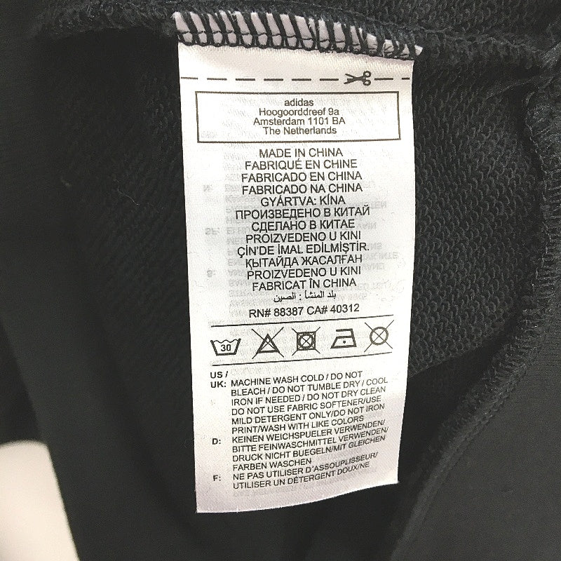 Adidas Adicolor Shattered Trefoil Wheel Black Sweatshirt Ladies Sz UK 14 NEW