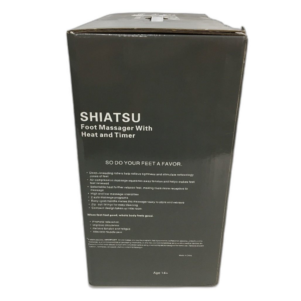 5 Mode 2 Temp Shiatsu 360 Full Wrap Foot Massager with Heat and Timer NEW