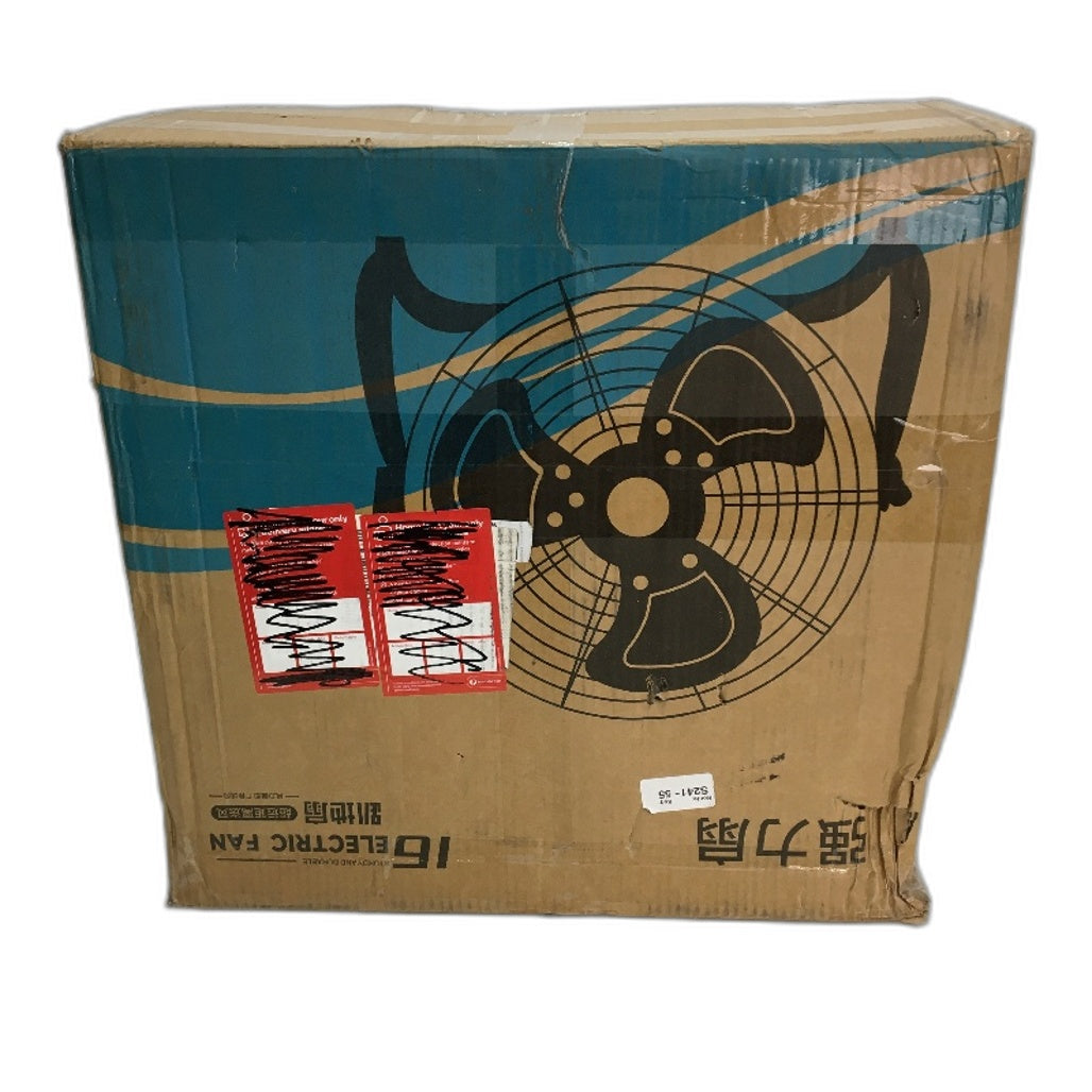 16 Inch High Velocity 4 Speed Industrial Corded Electric Floor Fan DEMO