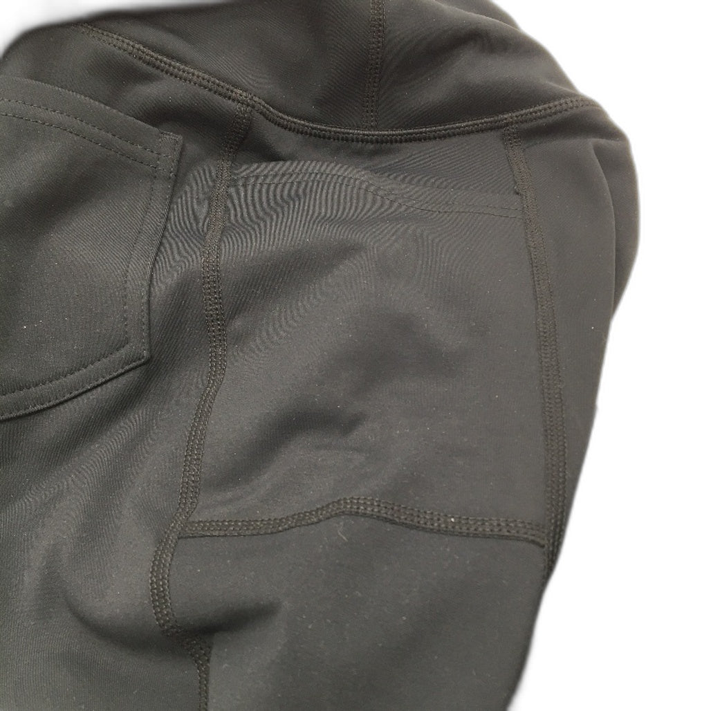 Willit Fleece Lined Thermal Black Training Leggings Ladies Size XS NEW