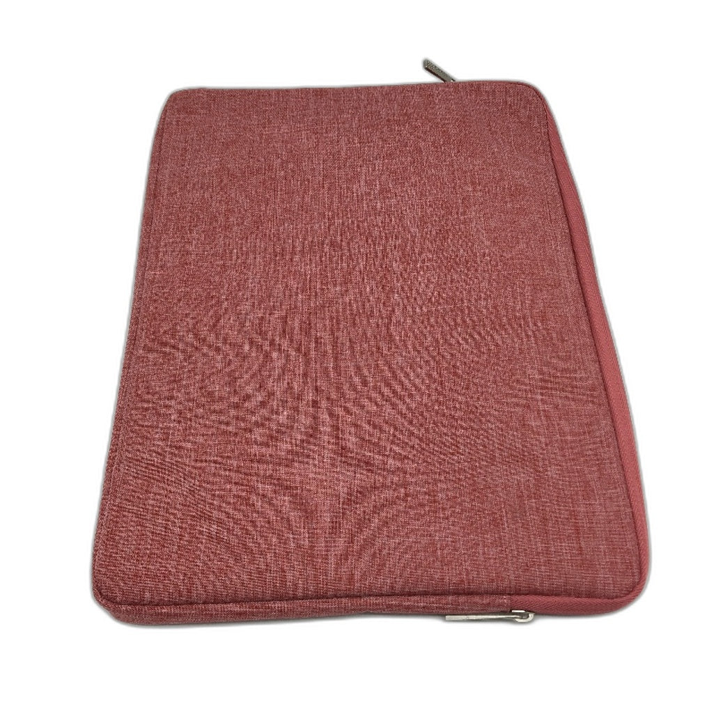 NIDOO 16 Inch Laptop Sleeve Fleece Lined Red Pouch with Pocket 25x35cm NEW