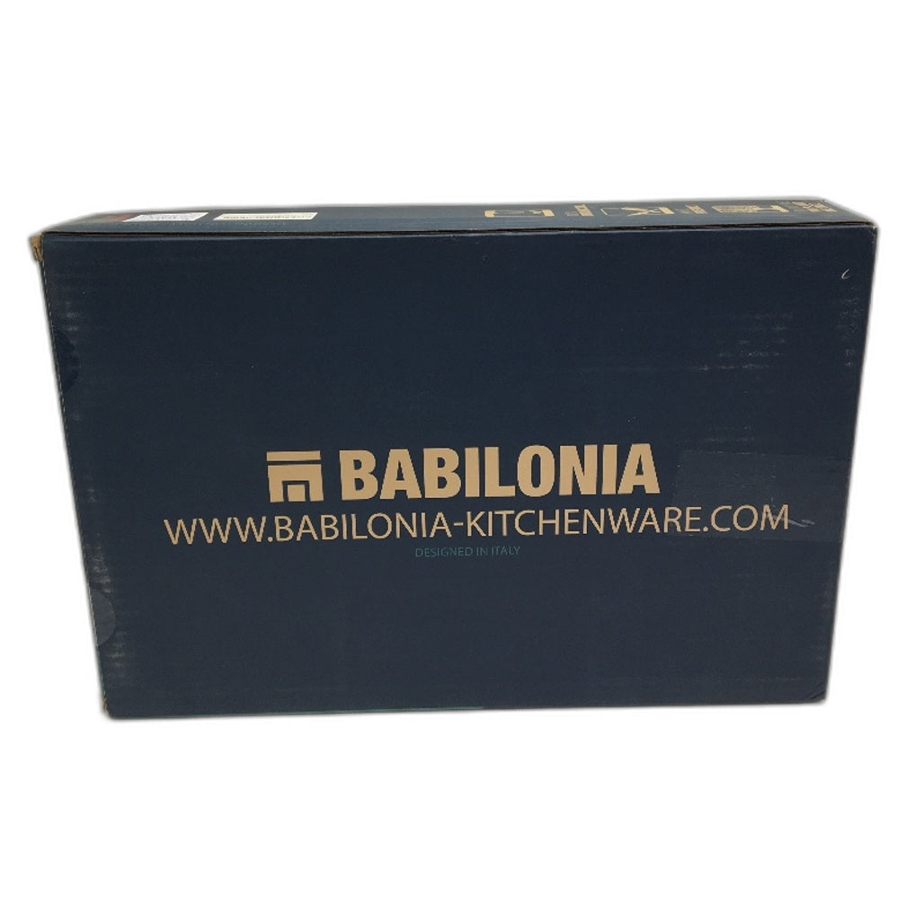 Babilonia 15.7 Inch Extra Thick Teak Wood Premium Chopping Butcher Block NEW