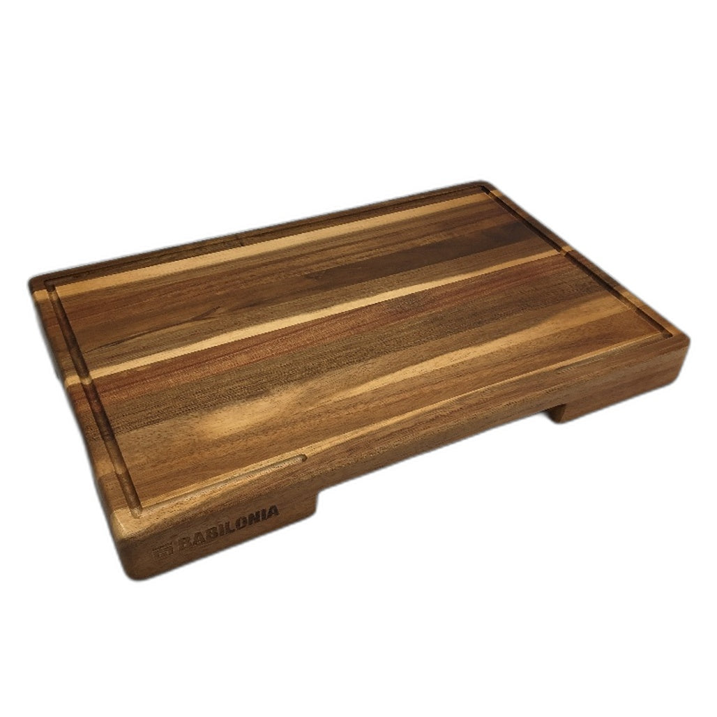 Babilonia 15.7 Inch Extra Thick Heavy Duty Acacia Wooden Chopping Board NEW