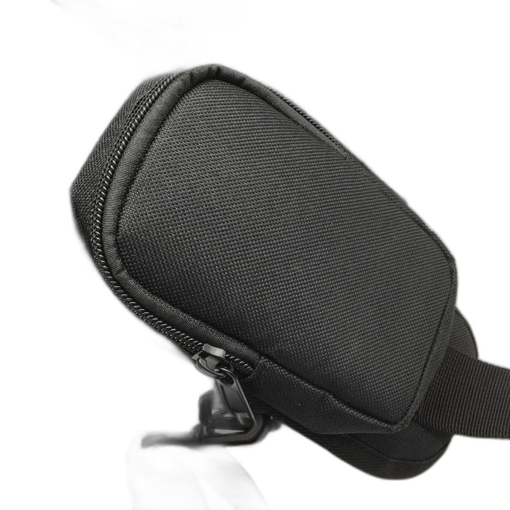 Explorer Travel Black Padded Internal Compartment Sleeve Crossbody Sling Bag NEW