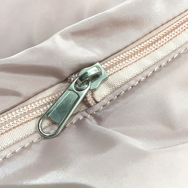 Everday Oversized Padded Zip Up Pink Tote With Front Zipped Pocket NEW