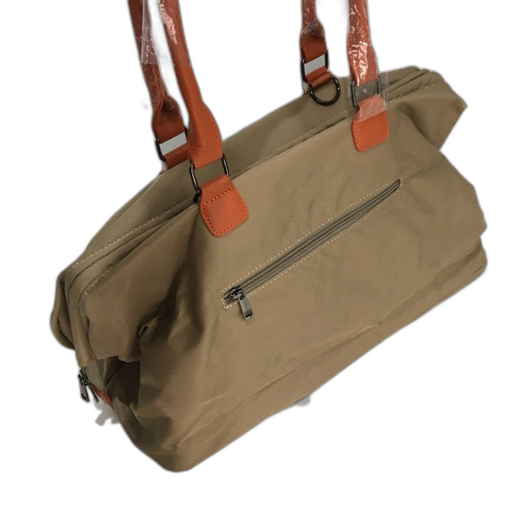 Mummy Diaper Bag With Pouches Pad & Adjustable Straps Large Capacity Khaki NEW