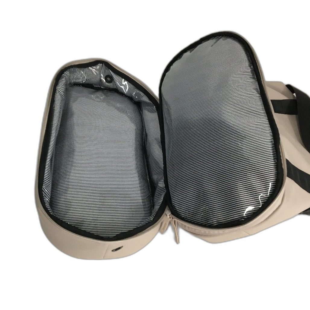 Large Capacity Expandable Baby Diaper Tote Mummy Bag With Straps Tan NEW