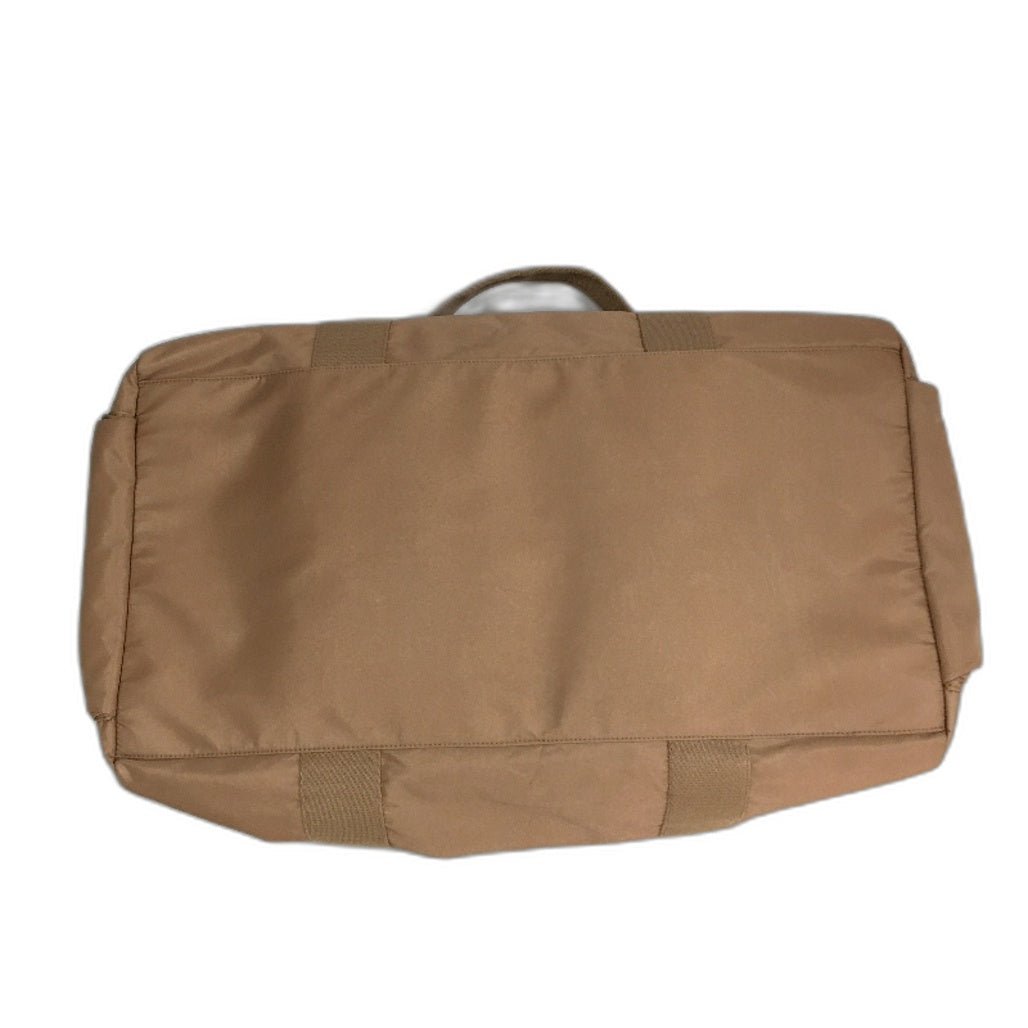 Casual Large Capacity Weekender Duffle Bag With 2 Side Zipper Pockets Copper NEW