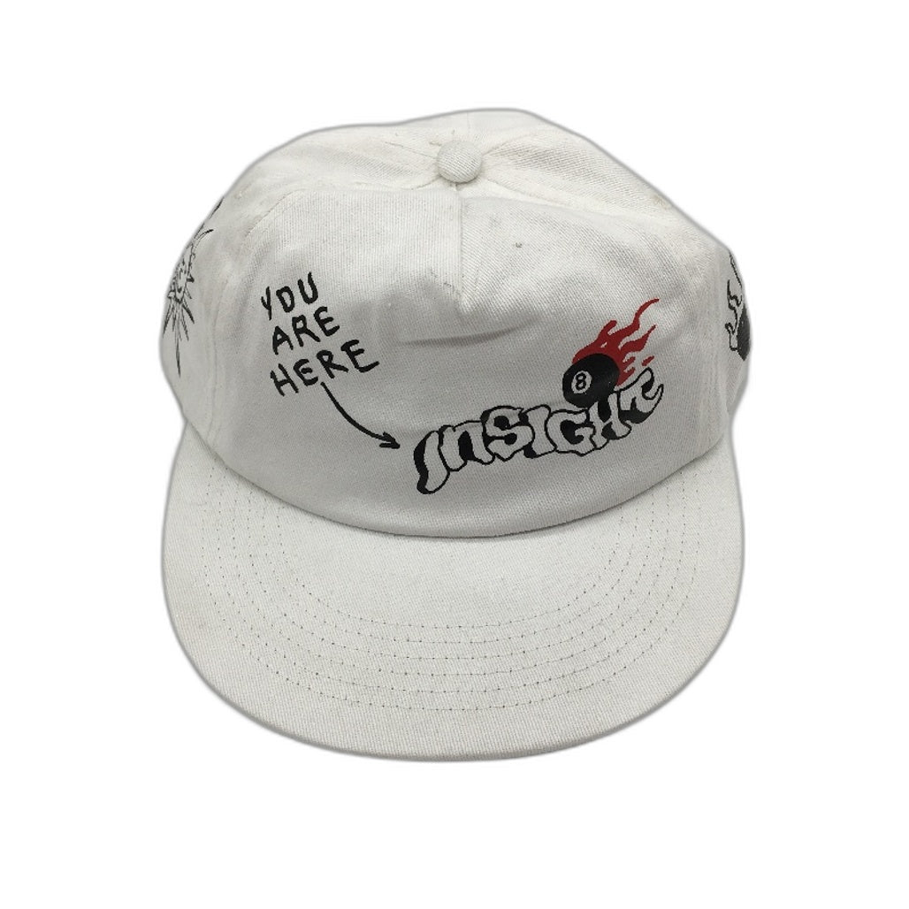 Insight 8 Ball Pool Billiards Illustration Cotton Cap Adjustable Size Unisex NEW