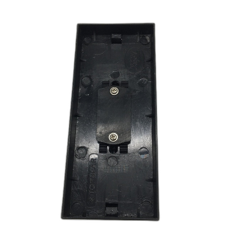 COLLECTABLE Top Gear Miniature Red Sedan Metal Die Cast Car In Plastic Frame