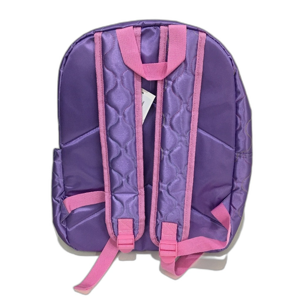 Gabbys Dollhouse Party-Riffic Satin Style Kids Backpack WIth Coloured Stitch NEW