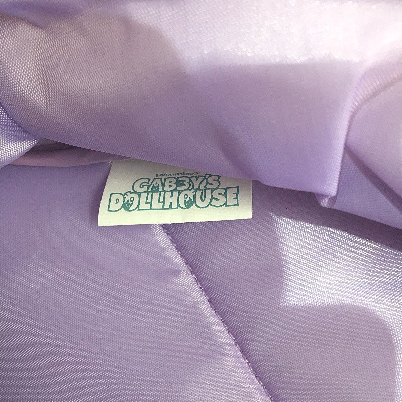 Gabbys Dollhouse Party-Riffic Satin Style Kids Backpack WIth Coloured Stitch NEW