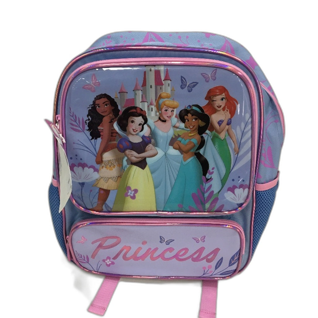 Disney Princess Purple & Pink Backpack With Matching Insulated Cooler NEW