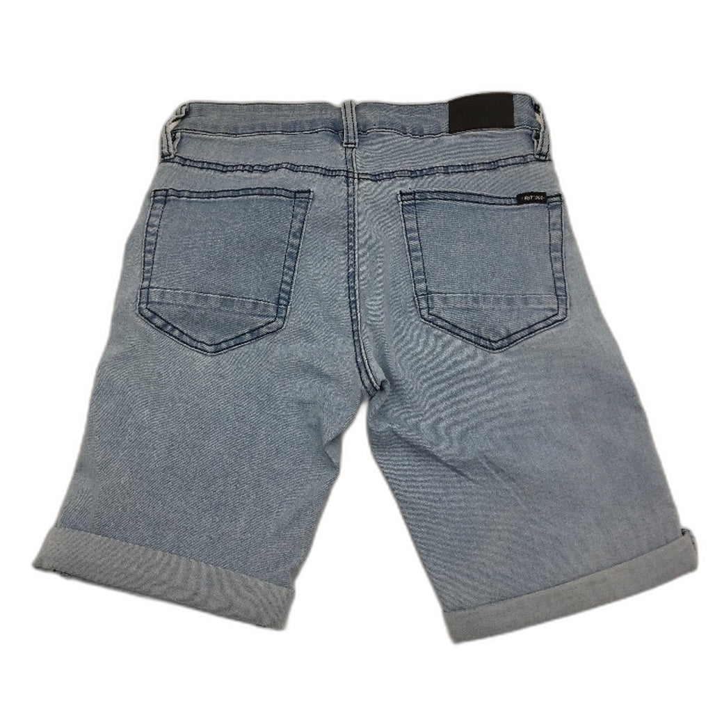 Jay Jays Mid Blue Slim Fit Stretch Casual Denim Shorts Mens Size 28 NEW
