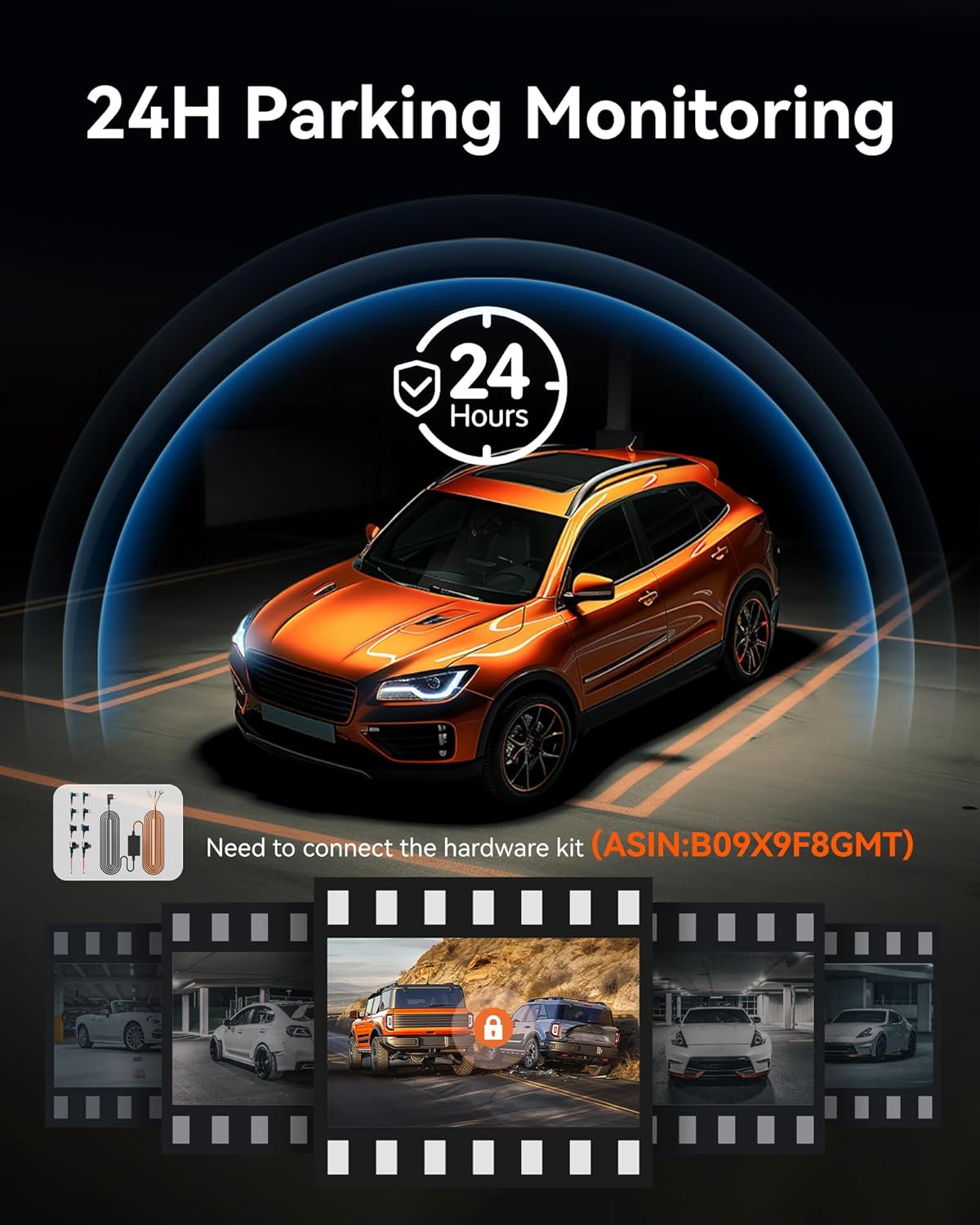 WOLFBOX G850 12 Inch 4K 1080p Smart Mirror Dash Cam with Voice Control DEMO