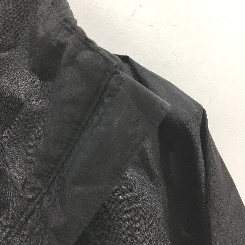 Puma Black Classic Wind Breaker Hidden Hood In Coallr Jacket Mens Size Small