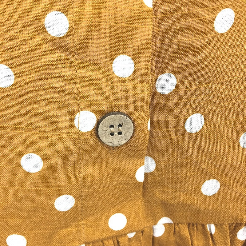 Regatta Linen Blend Mustard Roll Up Sleeve Summer Tunic Top Ladies Size 10 NEW