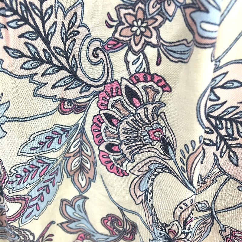 Chloe & Lola Soft Pink & Blue Paisley Summer Sleep Top Ladies Sz Small NEW